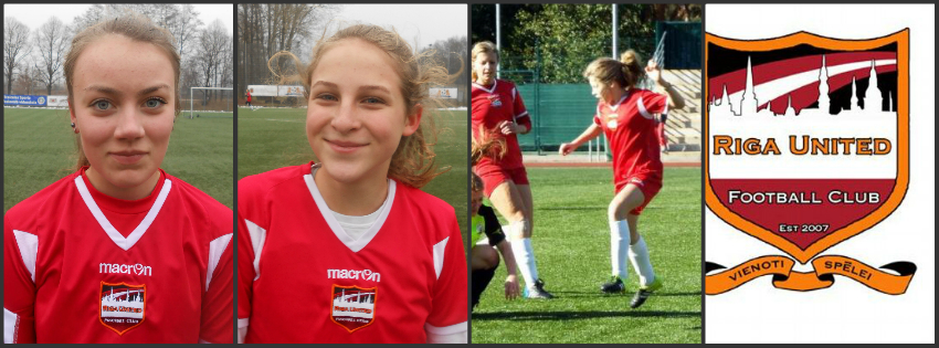 Riga United girls invited to train with Latvia U-17s