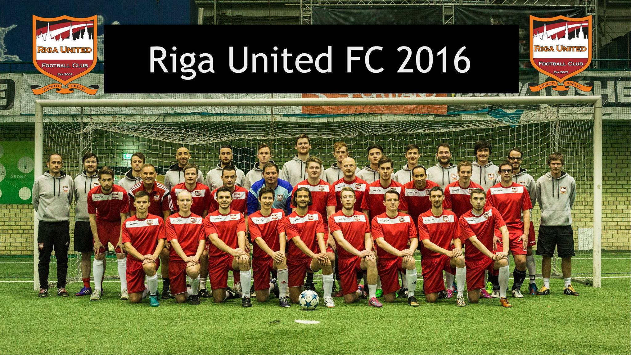 Riga United men official team photo