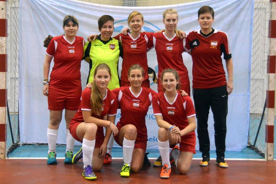 Riga United Ladies 3rd team make debut